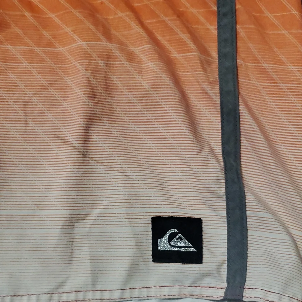 Quiksilver Orange to Cream Gradient Men's Boardshorts